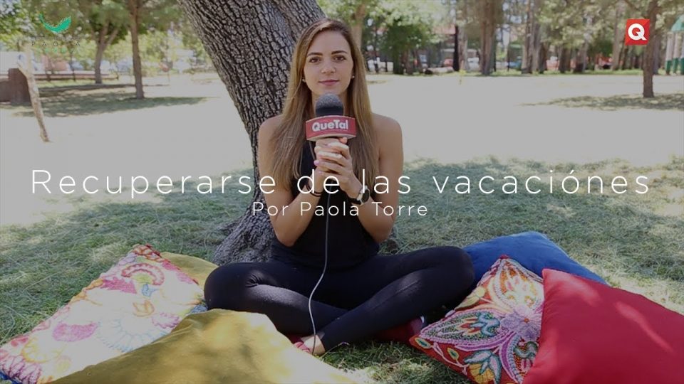 Recuperarse de las vacaciónes