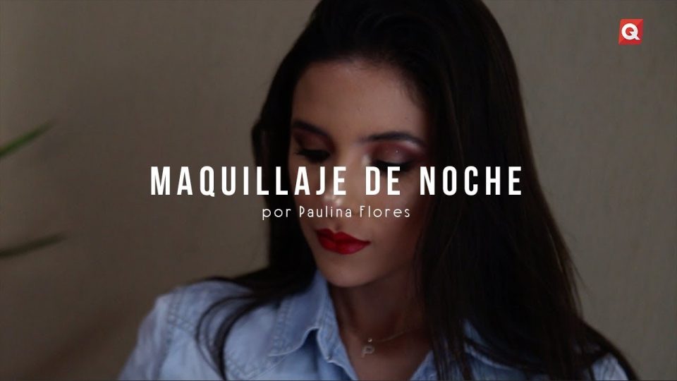 Maquillaje de noche por Paulina Flores