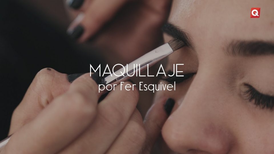 Fer Esquivel maquillaje para Mayteé de Antuñano