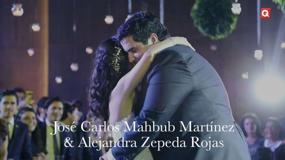 Boda de José Carlos Mahbub Martínez y Alejandra Zepeda Rojas