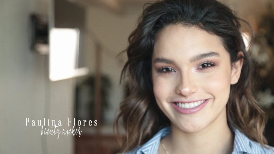 Paulina Flores maquillaje para Pau González