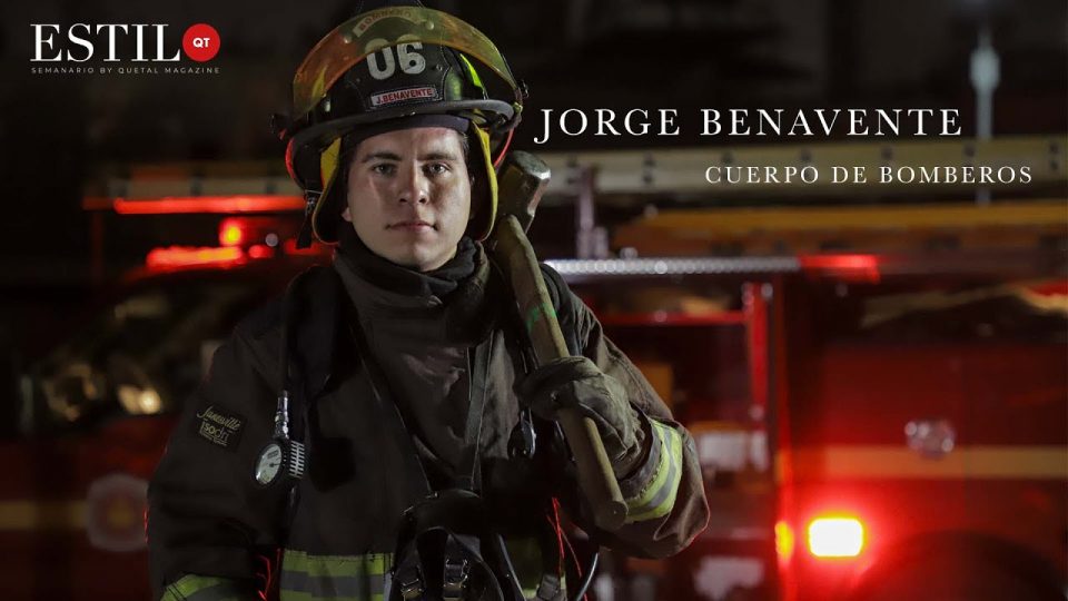 Estilo QT: Jorge Benavente bombero