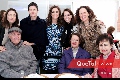  María José y María Clara Abaroa, Alejandra Martínez, Laura de la Rosa, Martha y Pedro Martínez, Martha Abaroa y Tere Martín.