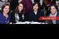  Laura Gómez, Laura de la Rosa, Pina Cadena y Ángeles Gutiérrez.