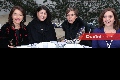 Rebeca Córdova, Tuti González, Marcela Serna y Laura Gómez.