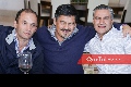  Javier Abud, Manuel Zacarías y Juan Manuel Piñero.