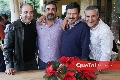 Lalo Nieto, Gerardo Galván, Manuel Zacarías y Juan Manuel Piñero.