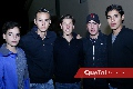  Manuel Martins, Mario Siller, Galo Galván, Chente Azcona y Andrés Quintero.
