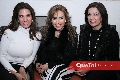  Lourdes Velázquez, Diana de la Serna y Claudia Quintero.