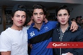  Emilio Cabrera, Mario Veliz y Marcelo Reverte.
