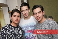  Enrique Perafán, Checo Bedolla y Jaime Ascanio.