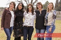  Isabel Torre, Norma Reyes, Fina Alcocer, Adriana Valle y Araceli Amparán.
