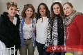  Claudia Hinojosa, Rocío Güemes, Malena Sánchez, Fabiola Suárez y Alba Altamirano.