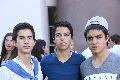  José, José Emilio y Mario.
