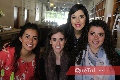  Silvia Araiza, Sofía Milán, Mariana Mora y Rebeca de la Torre.