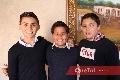  Santiago, Sebastián y Juan Manuel.