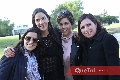  Ariana Ochoa, Paulina Ortuño, Natalia Muñoz y Rosa Urbiola.