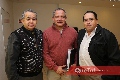  Héctor Rodríguez, Fernando Mata y Adolfo Arriaga.