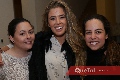  Susana Lozano, Sofía López y Ana Isabel Torres.