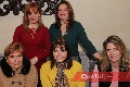Genoveva García, Claudia Flores, María Cristina Siller, Claudia García y Patricia de Ramírez .