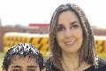  Luis Fer con su mamá Nuria Ejarque.