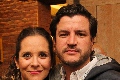 Cecilia Padrón y Carlos Alvarado.