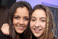 Natalia Rentería y Ana Pau.