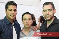  Andrés Bringas, Jorge Puente y José Luis Bringas.