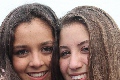 Natalia Rentería y Regina Morones.