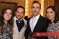  Regina Romo, Carlos Labastida, Benjamín Conde y Carla Sarquis.