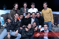  Alejandro Navarro con sus mejores amigos.