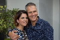 Humberto Siller con su hija.