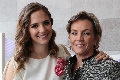  Daniela Hernández con su mamá Lucía Gárate.