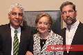  Andrés Lecuanda, Cristina de Garfias y Marco Garfias.