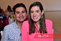 Lalo Leos y Valeria Pineda.