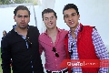  Eduardo Palomo, Ricardo Escobar y José Miguel Cerda.
