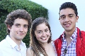  Diego González, Liz Ponce y José Miguel Cerda.
