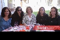  Claudia Nava, Lucía Betancourt, Sofía Gómez, Jenny Cázares y Leticia Hernández.