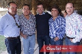  Leo Martínez, Oscar Villarreal, Keko Mendizábal, Gerardo Córdova y Rodak Palau.