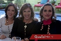  Lorena Díaz Infante, Rosy Díaz Infante y Claudette Mahbub.