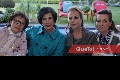  Clara Duarte, Carmenchu Motilla, Maricarmen González y Lucía Martínez.