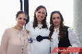 Liliana Fernández, Claudia González y Rocío Muriel.