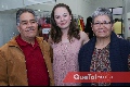  Luis Haro, Carolina Coss y Elena González.