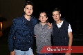 Santiago, Mauricio y Rodrigo.