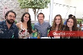  Mau Moreno, Cristi, Diego, Mari Carmen y Maite Mendizábal.