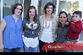  Luza González, Marlú Bado, Miriam Campos, Christine Villegas y Nicolás.