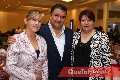 Silvia Medellin, Raúl Mario Torres y Norma Angélica González.