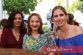  Rocío Sander, Luli Tello y Licha Flores.