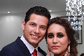  Los futuros esposos: Noraly González y Alexandro Arzápalo.