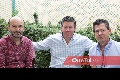  Ricardo Estrada, Oscar y Toño Mendizábal.